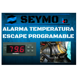 Programmable engine exhaust temperature alarm