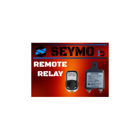 Relay activated with remote control