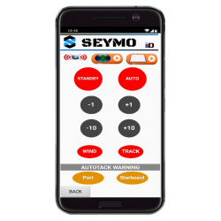 Remote control for Raymarine