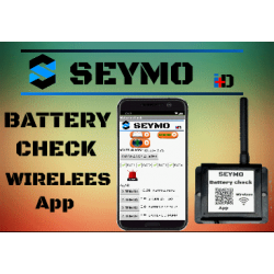 Batery check Control up to 4 groups of batteries with Android App